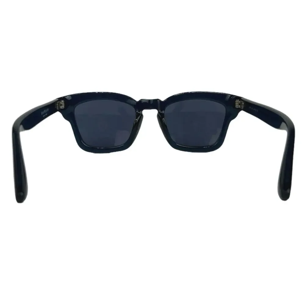 Isaac Mizrahi Women's Blue Frame UV Protection Square Lens Eyeglass Sunglasses
